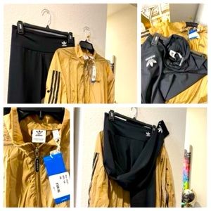 Adidas Track jacket and leggings Bundle medium
